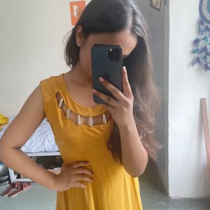 Mustard Dress