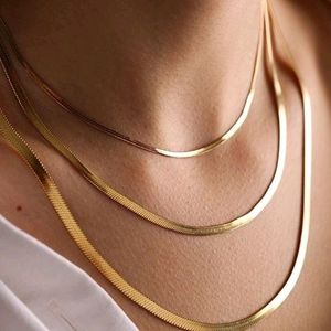 3 Layer Snake Chain Necklace