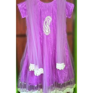 New Anarkali Kurta With Dupatta