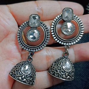 Stone Pair Of Earrings