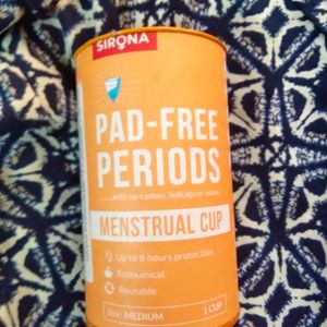 Pad free periods menstrual cup