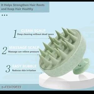 Silicon Scalp Massager For Hair Growth