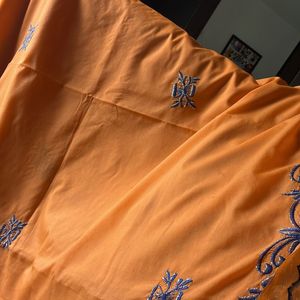 Beautiful Orange Saree