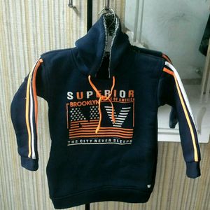 Kids Nevy Blue Hoodie