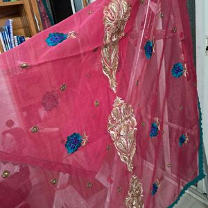 Patiala Salwar And HEAVY WORK DUPATTA