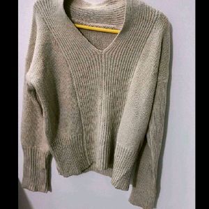 ₹111 ~ V Neck - Korean* - Oversized* Sweater ❄️