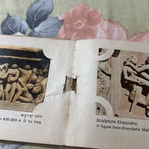 Khajuraho Tourist Album Antique For Collection