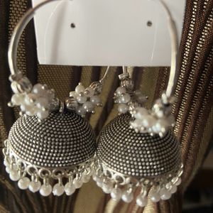 Beautiful Tradition White Earrings