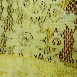 Yellow Net Top