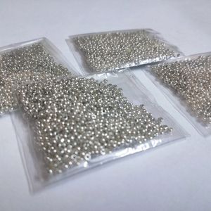 Pack of 4 (80 gms) Silver Beads Each 20g