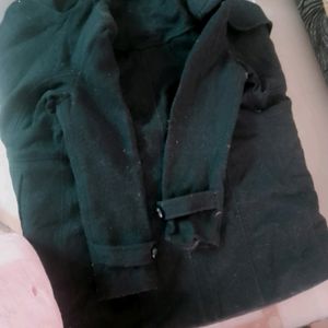 Flawed Black Jacket For Donation