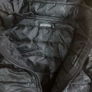 Swap Avail Black Leather Jacket