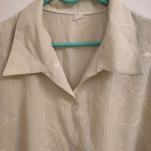 Mint Green Korean Shirt