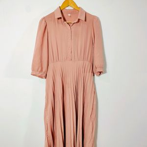 Peach Casual Dresses (Women's)