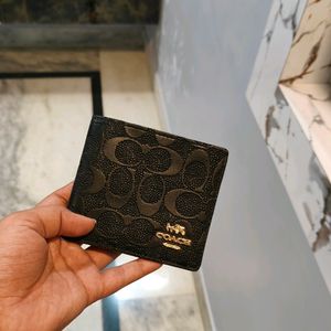 Coach Black Wallet