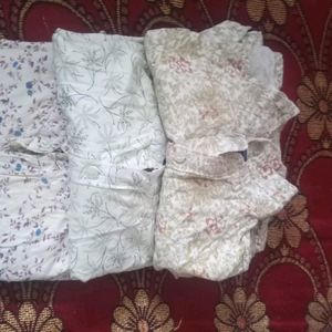 Combo Set Of 3floral Shirts