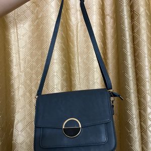 Blue Sling Bag