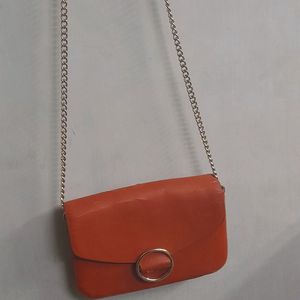 H&M Dark Orange Sling Bag