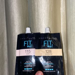 Maybelline New York Fit ME Foundation Trail Packs