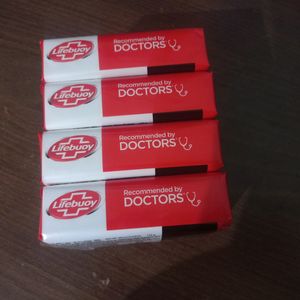 4 Lifebuoy Soap + 1Free