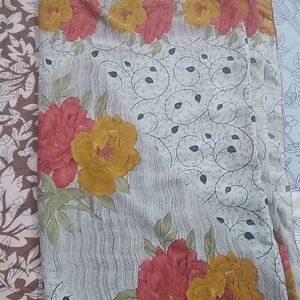 Pretty Roses Chiffon Saree