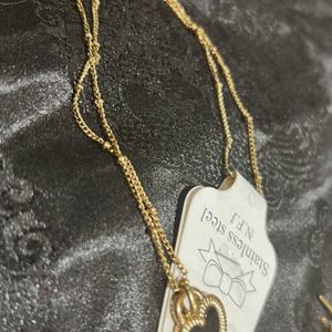 Cute 2 Way Heart Chain