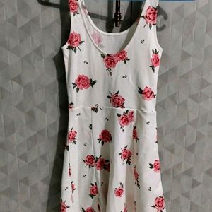 H&M Floral Skater Dress