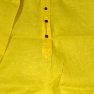 Mustard Colour Kurta