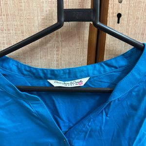 Blue Casual Top - Size - XXL