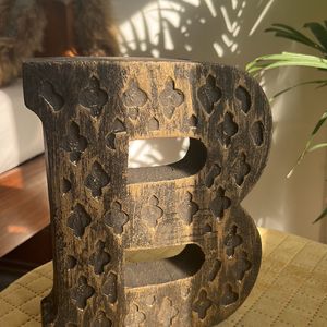 LETTER “B” & “K” Decor Piece