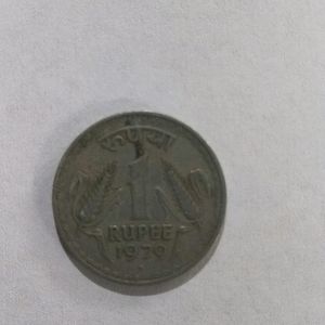 Rupee 1 Coin (1979)