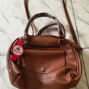 Leather Handbag / Sling Bag