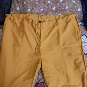 Orange Semi-formal Pant For Kurti