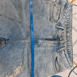 High Waist Boyfriend Jeans