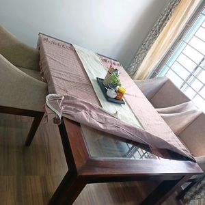 6 Seater Dining Table With Bill