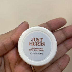 New Just Herbs Lip & Cheek Tint