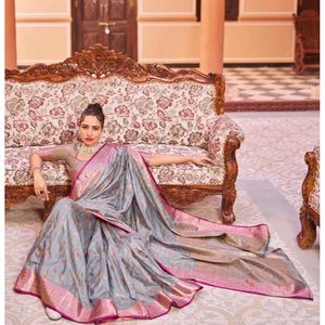 Kanjivaram Silk Blend Saree