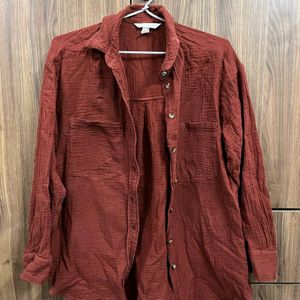 H&m Rust Shirt