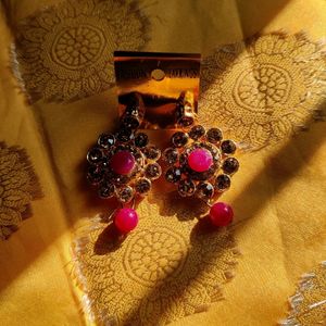 Pink Light-weight Fashion Jewellery Set