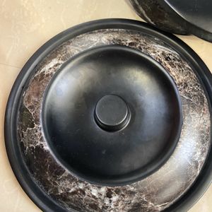 Black Marble Serving Bowls