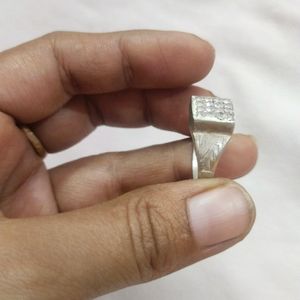 Pure Silver Ring For Men