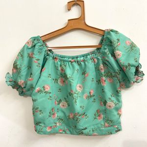 Floral Crop Top