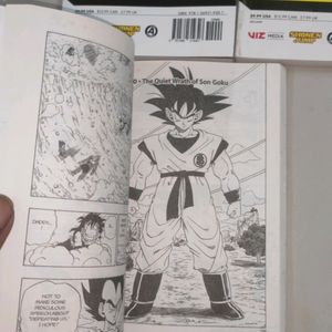 Dragon Ball Z Volume 1 2 3 Manga Comics