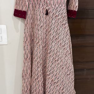 Cotton Ethnic maxi Dress