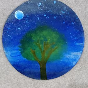 Hand Painted Round MDF Boards