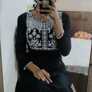 Black Kurta