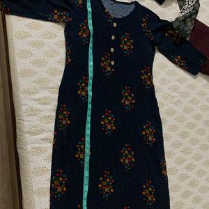 Dark Blue Kurta