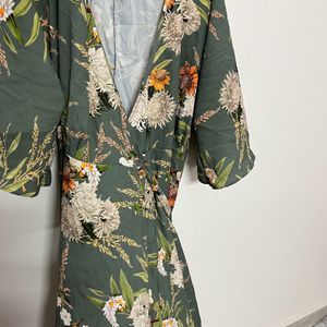 Women Front Cut Dress