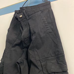 Black Cargo Pants (Zara Dupe)