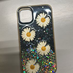 Black Flower Iphone 11 Case